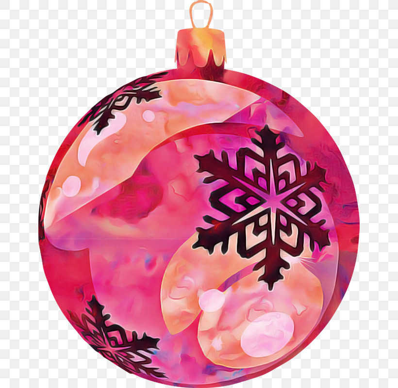 Christmas Ornament, PNG, 662x800px, Pink, Christmas Decoration, Christmas Ornament, Holiday Ornament, Magenta Download Free