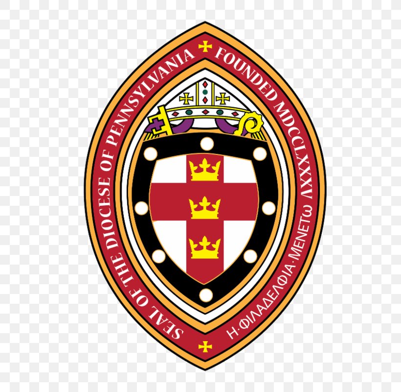 Episcopal Diocese Of Pennsylvania Episcopal Church Bishop St. Thomas' Church, Whitemarsh, PNG, 618x800px, Episcopal Church, Area, Badge, Bishop, Brand Download Free