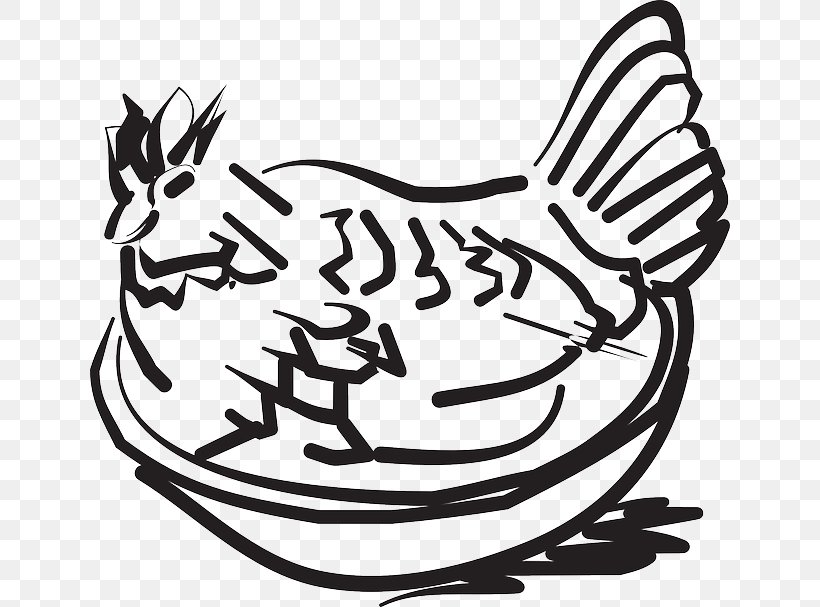 Chicken Soup Buffalo Wing Cat Clip Art, PNG, 640x607px, Chicken, Art, Artwork, Black And White, Buffalo Wing Download Free