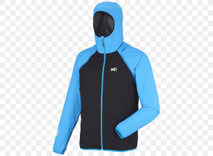 Jacket Clothing Windstopper Millet Shoe, PNG, 600x600px, Jacket, Bahan, Blue, Climbing Shoe, Clothing Download Free