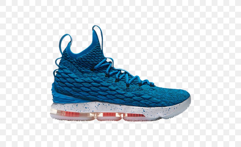 Nike Lebron 15 Sports Shoes Basketball Shoe, PNG, 500x500px, Nike, Air Jordan, Aqua, Athletic Shoe, Basketball Download Free