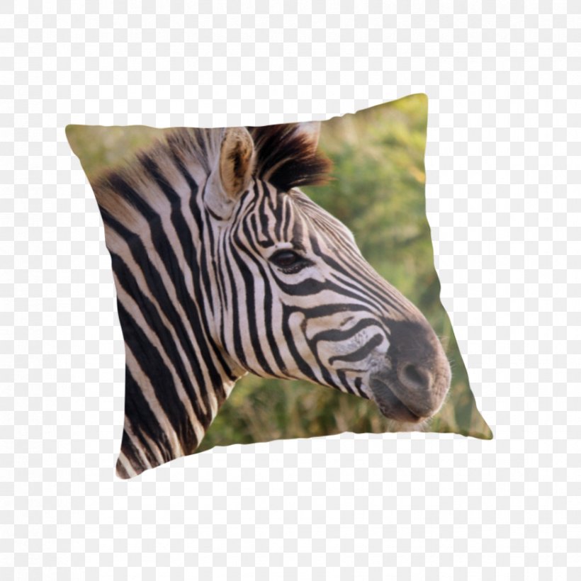 Quagga Throw Pillows Cushion Wildlife, PNG, 875x875px, Quagga, Animal, Cushion, Fauna, Horse Like Mammal Download Free