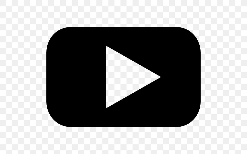 YouTube Download Logo, PNG, 512x512px, Youtube, Black, Black And White, Brand, Button Download Free