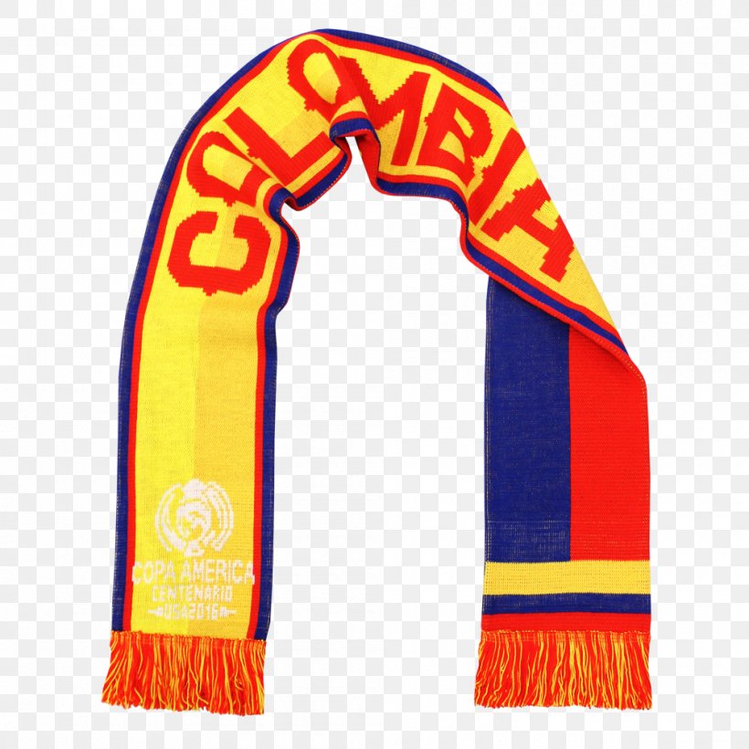 Colombia National Football Team Colombia At The Copa América Scarf, PNG, 1000x1000px, Colombia, Americas, Colombia National Football Team, Colombians, Columbia Download Free