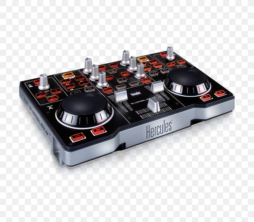 DJ Controller Audio Mixers Disc Jockey VirtualDJ DJ Mixer, PNG, 715x715px, Watercolor, Cartoon, Flower, Frame, Heart Download Free