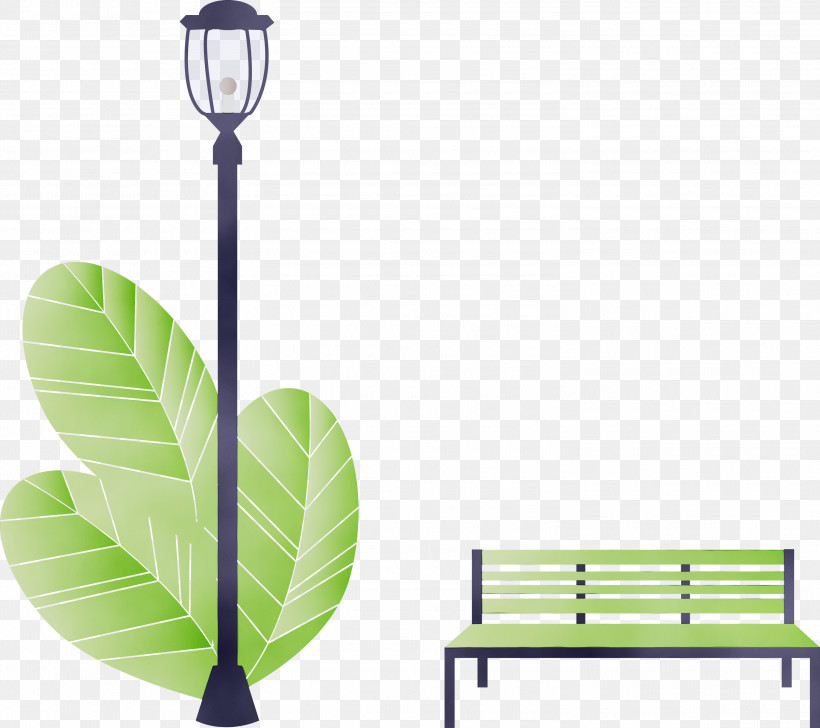 Leaf Green Plant Furniture, PNG, 3000x2666px, Street Light, Furniture, Green, Leaf, Paint Download Free