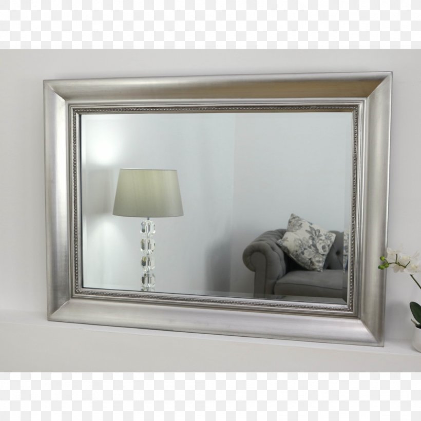 Mirror Shabby Chic Picture Frames Window Silver, PNG, 1024x1024px, Mirror, Grey, Interior Design Services, Paint, Picture Frames Download Free