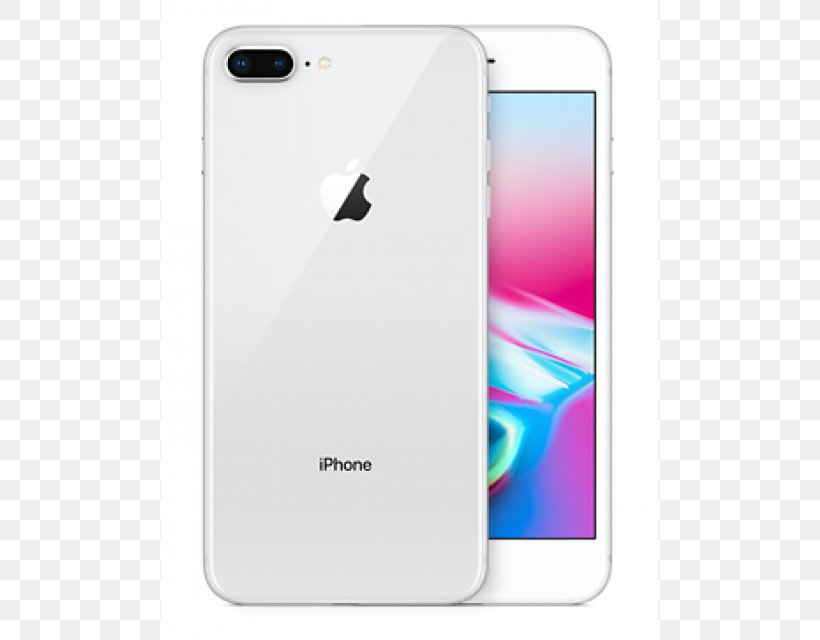 Apple IPhone 7 Plus IPhone X Smartphone Silver, PNG, 800x640px, 64 Gb, Apple Iphone 7 Plus, Apple, Apple Iphone 8 Plus, Communication Device Download Free