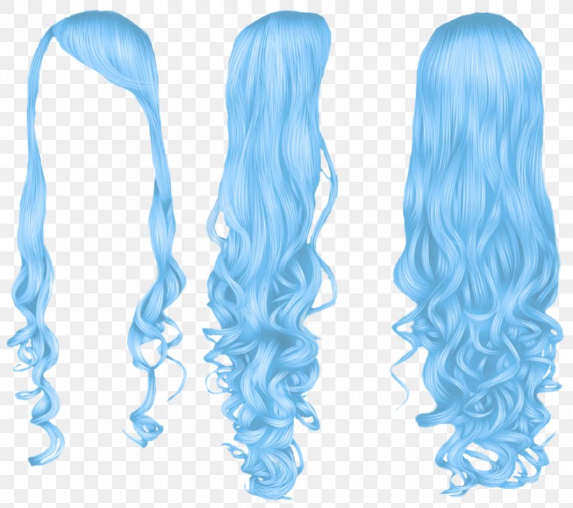 Blue Hair Hairstyle, PNG, 900x798px, Hair, Aqua, Artificial Hair Integrations, Blue, Blue Hair Download Free
