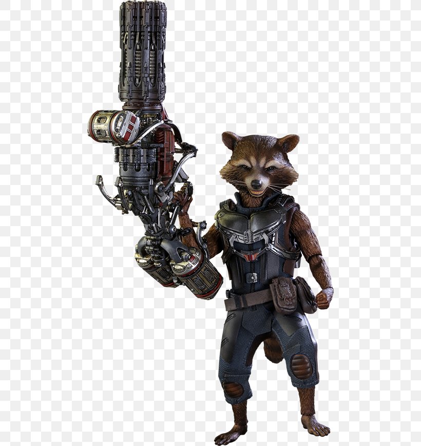 Rocket Raccoon Hot Toys Limited Sideshow Collectibles 1:6 Scale Modeling Action & Toy Figures, PNG, 480x868px, 16 Scale Modeling, Rocket Raccoon, Action Figure, Action Toy Figures, Avengers Infinity War Download Free