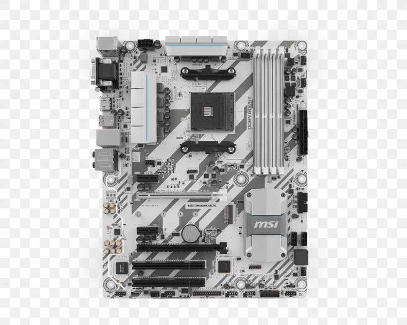 Socket AM4 Motherboard MSI B350 TOMAHAWK ATX MSI X370 SLI PLUS, PNG, 1024x819px, Socket Am4, Atx, Central Processing Unit, Chipset, Cpu Socket Download Free