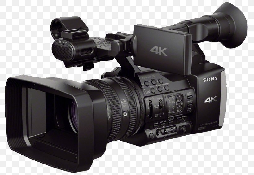 Sony Handycam FDR-AX1 4K Resolution Video Cameras, PNG, 800x565px, 4k Resolution, Sony Handycam Fdrax1, Camcorder, Camera, Camera Accessory Download Free
