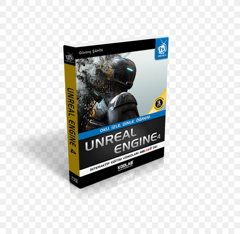 Unreal Engine 4 Unreal Tournament 3 Book KODLAB, PNG, 800x800px, Unreal Engine 4, Advertising, Book, Book Editor, Brand Download Free