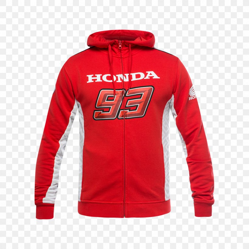 Hoodie Repsol Honda Team Honda Motor Company Honda MotoGP Racing Manufacturer Team Bluza, PNG, 1000x1000px, 2018 Motogp Season, Hoodie, Bluza, Honda Motor Company, Hood Download Free
