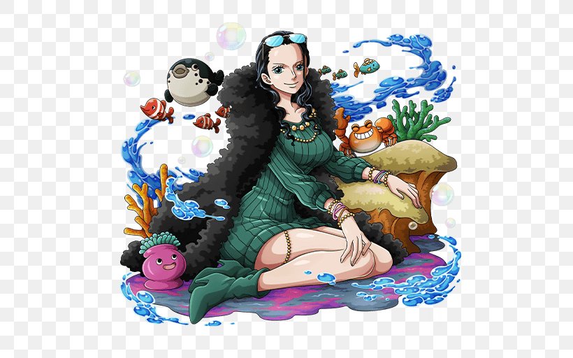 Nico Robin One Piece Treasure Cruise Trafalgar D. Water Law, PNG, 640x512px, Watercolor, Cartoon, Flower, Frame, Heart Download Free
