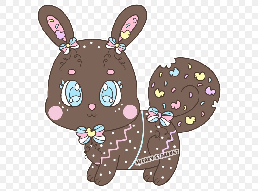Rabbit Easter Bunny Chocolate Bunny Bubble Tea Food, PNG, 628x607px, Rabbit, Art, Bubble Tea, Chocolate, Chocolate Bunny Download Free