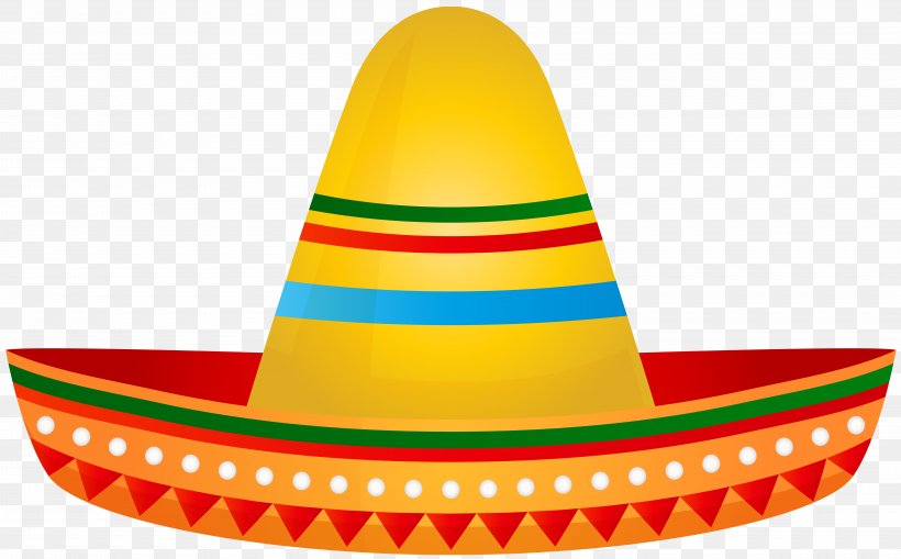 Sombrero Image Clip Art Vector Graphics, PNG, 8000x4970px, Sombrero, Clothing, Cone, Hat, Headgear Download Free