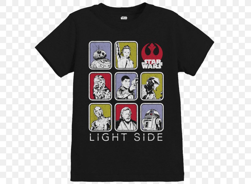 T-shirt Star Wars Jedi YouTube Child, PNG, 600x600px, Tshirt, Black, Bluza, Brand, Child Download Free
