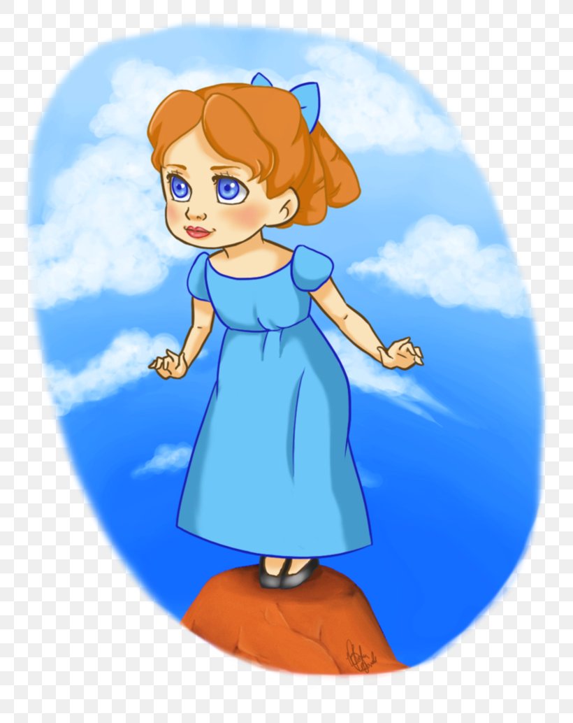 Wendy Darling Art Peter Pan, PNG, 772x1034px, Watercolor, Cartoon, Flower, Frame, Heart Download Free