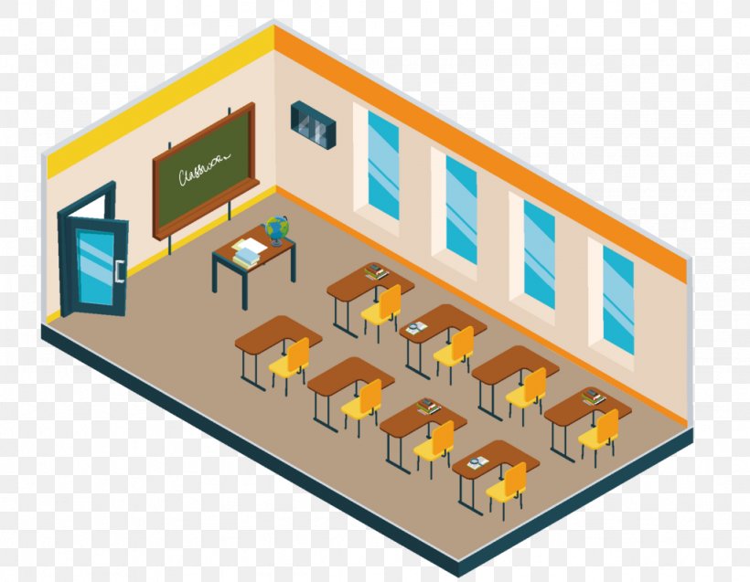 Royalty-free School Vector Graphics Isometric Projection Education, PNG, 1024x796px, Royaltyfree, Architecture, Building, Classroom, Creative Market Download Free