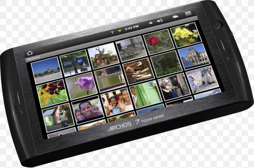 Archos 7 Home Tablet Wi-Fi Android, PNG, 2000x1325px, 8 Gb, Archos, Android, Archos 101 Internet Tablet, Computer Download Free