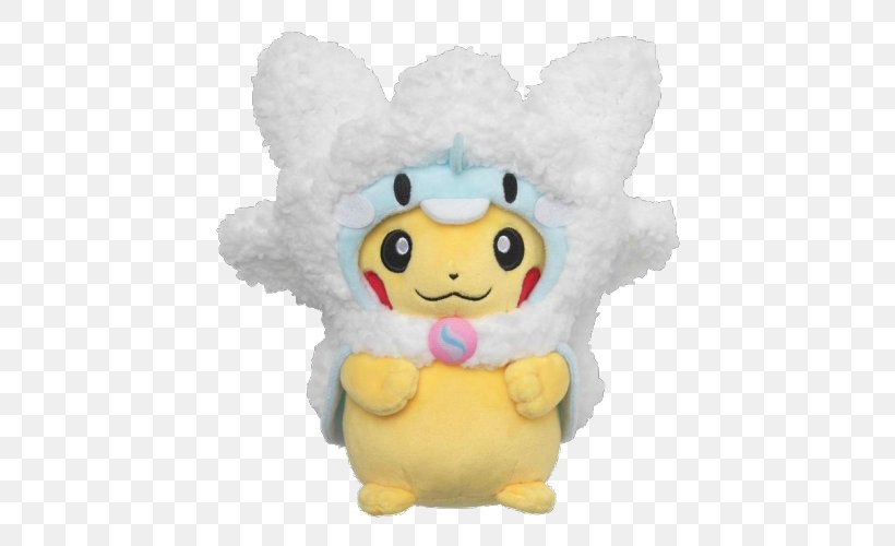 Pokémon Pikachu Pokémon Sun And Moon Plush Stuffed Animals & Cuddly Toys, PNG, 500x500px, Pikachu, Charizard, Cosplay, Fictional Character, Gyarados Download Free