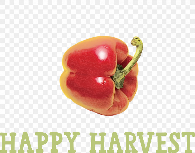 Cayenne Pepper Habanero Natural Food Bell Pepper Chili Pepper, PNG, 3000x2366px, Happy Harvest, Barbados Cherry, Bell Pepper, Cayenne Pepper, Chili Pepper Download Free