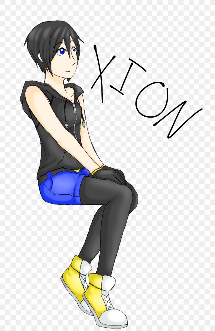 Kingdom Hearts 358/2 Days Xion Roxas Drawing, PNG, 864x1329px, Watercolor, Cartoon, Flower, Frame, Heart Download Free