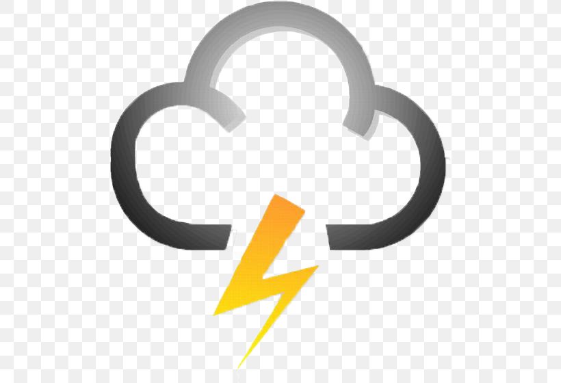 Lightning Rain Cloud Clip Art, PNG, 500x560px, Lightning, Brand, Cartoon, Cloud, Logo Download Free