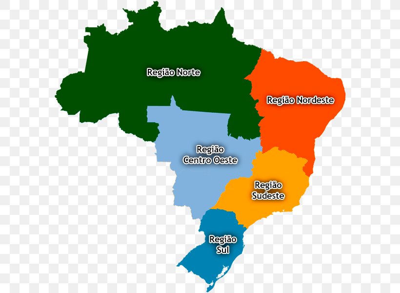 Regions Of Brazil Mapa Polityczna, PNG, 600x600px, Regions Of Brazil, Area, Brazil, City Map, Diagram Download Free
