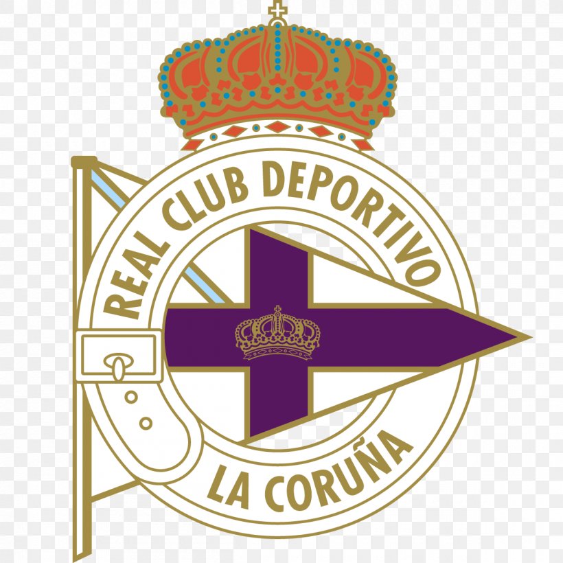 Deportivo De La Coruña Football La Liga, PNG, 1200x1200px, Football, Area, Badge, Brand, Crest Download Free