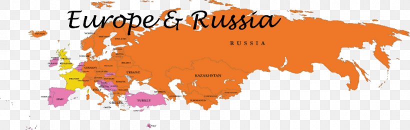 Eastern Europe European Russia World Map Png 944x300px Eastern