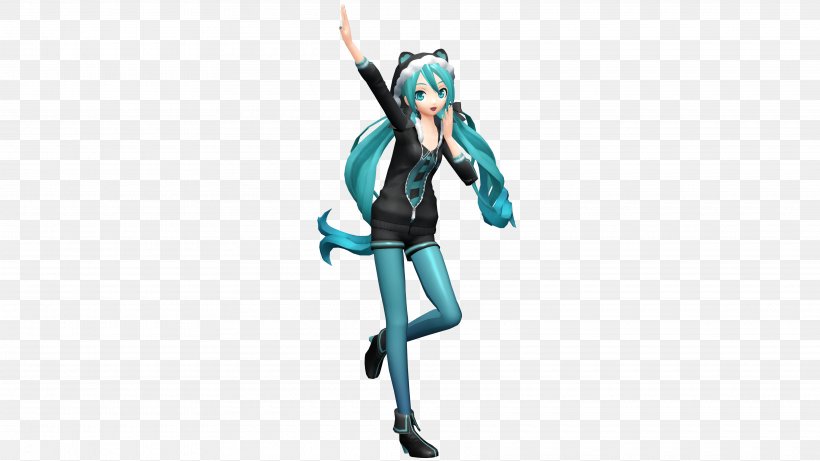 Hatsune Miku: Project DIVA 2nd Hatsune Miku: Project Diva X IA/VT Colorful Hatsune Miku: Project DIVA F 2nd, PNG, 3840x2160px, Hatsune Miku Project Diva 2nd, Action Figure, Animation, Character, Costume Download Free