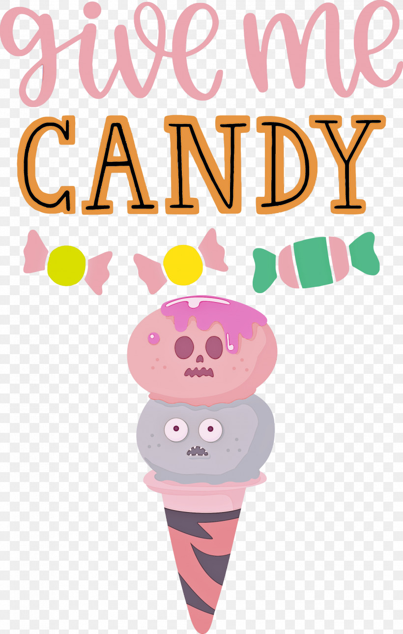 Give Me Candy Trick Or Treat Halloween, PNG, 1908x3000px, Give Me Candy, Cone, Geometry, Halloween, Ice Download Free