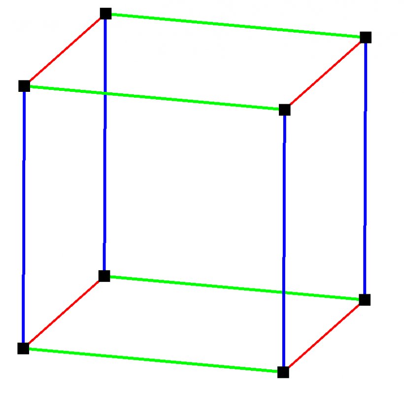 Parallelohedron Honeycomb Cube Edge Geometry, PNG, 833x821px ...