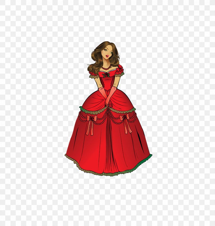 Princess Cartoon, PNG, Cartoon, Costume, Costume Design, Dress Download