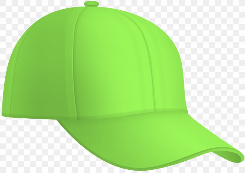 Baseball Cap Hat Clip Art, PNG, 8000x5652px, Cap, Baseball Cap, Green, Hat, Headgear Download Free