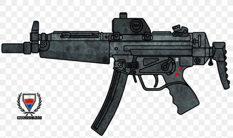 Firearm Heckler & Koch MP5 Caliber AK-47, PNG, 900x533px, Watercolor, Cartoon, Flower, Frame, Heart Download Free
