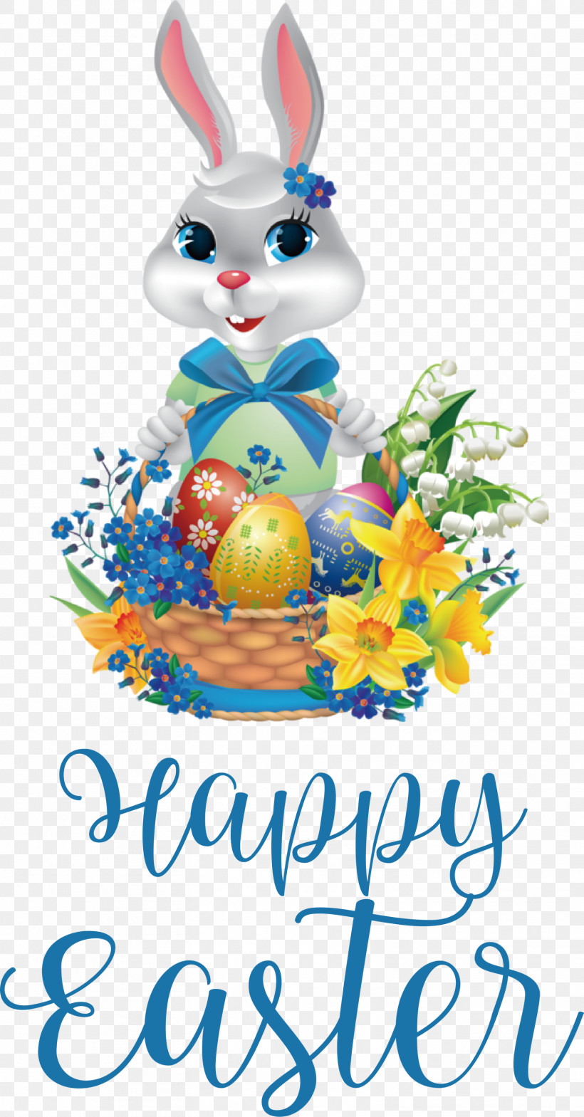 Happy Easter Day Easter Day Blessing Easter Bunny, PNG, 1567x2999px, Happy Easter Day, Christmas Day, Cute Easter, Easter Basket, Easter Bunny Download Free