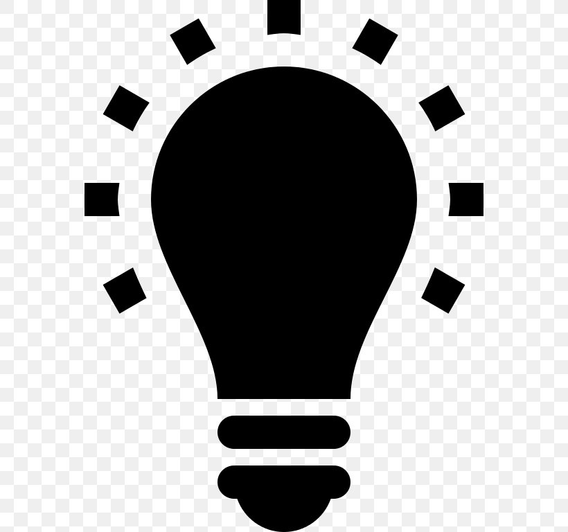 Incandescent Light Bulb Clip Art, PNG, 768x768px, Light, Black, Black And White, Brand, Electricity Download Free