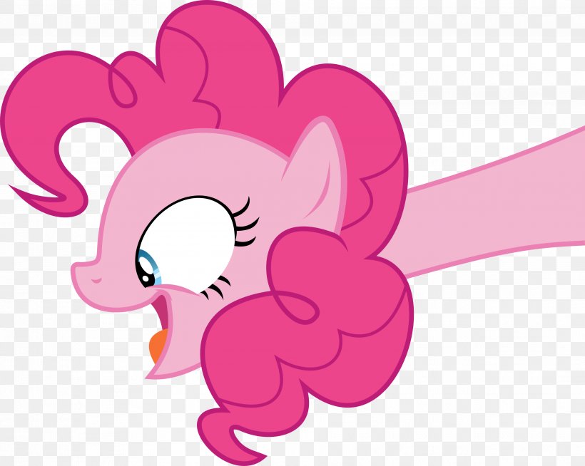 Pinkie Pie My Little Pony: Friendship Is Magic Fandom Horse, PNG, 3759x3000px, Watercolor, Cartoon, Flower, Frame, Heart Download Free