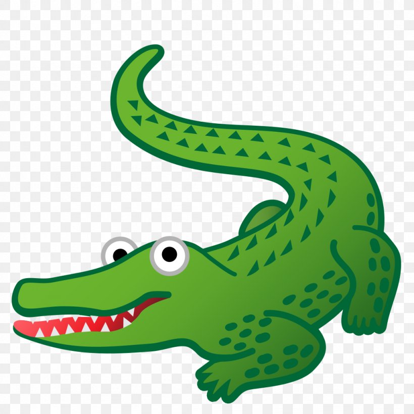 Crocodile Alligators Emojipedia Clip Art, PNG, 1024x1024px, Crocodile, Alligator, Alligators, American Crocodile, Amphibian Download Free