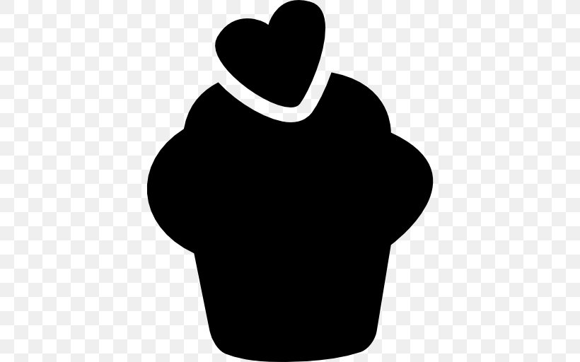 Cupcake Silhouette Food, PNG, 512x512px, Watercolor, Cartoon, Flower, Frame, Heart Download Free