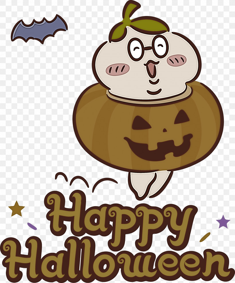 Happy Halloween, PNG, 2490x3000px, Happy Halloween, Behavior, Cartoon, Character, Fruit Download Free