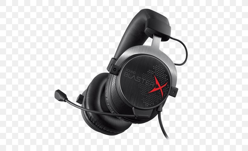 Headphones Audio Creative Technology Creative Sound BlasterX H7 Creative Sound BlasterX H5, PNG, 500x500px, Headphones, Analog Signal, Audio, Audio Equipment, Creative Download Free