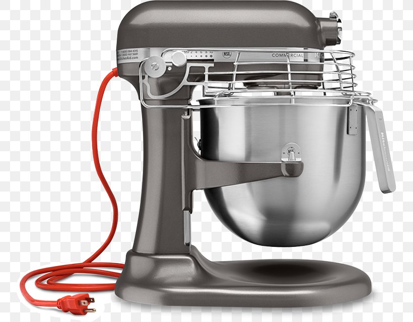 KitchenAid 7 Qt. Commercial Stand Mixer KSM7990WH KitchenAid NSF Certified KSM8990 KitchenAid KSMC895ER 8-Qt Commercial Bowl-Lift Stand Mixer, PNG, 755x639px, Kitchenaid, Blender, Countertop, Food Processor, Home Appliance Download Free