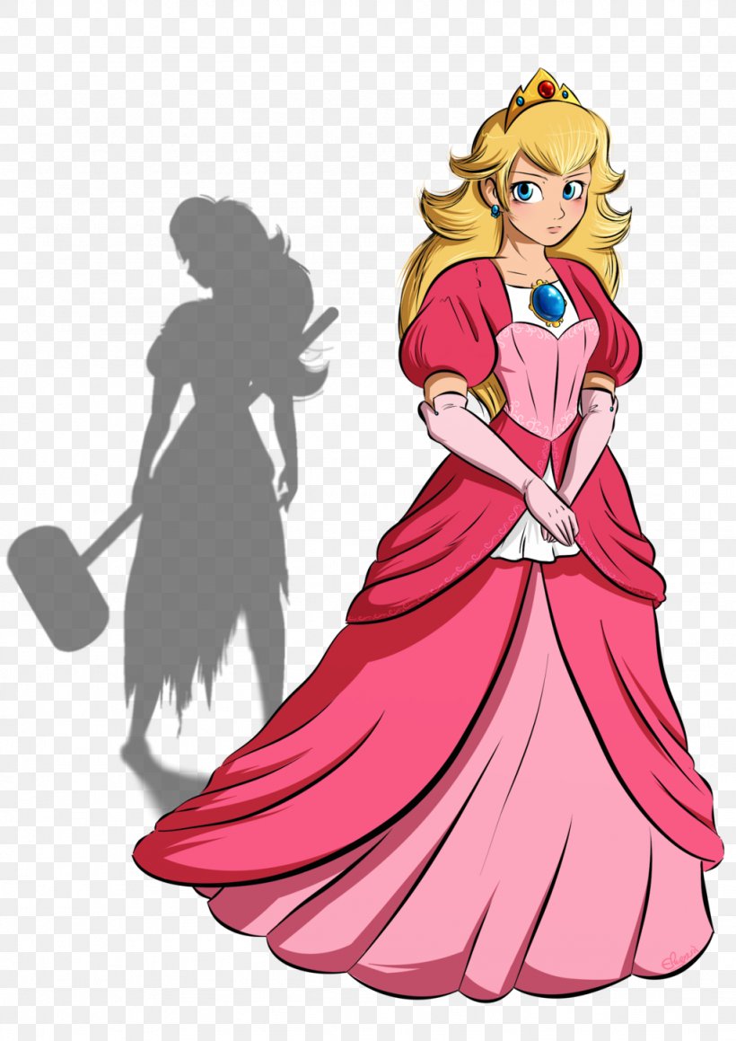 Princess Peach Art Mario Clothing, PNG, 1024x1448px, Watercolor, Cartoon, Flower, Frame, Heart Download Free