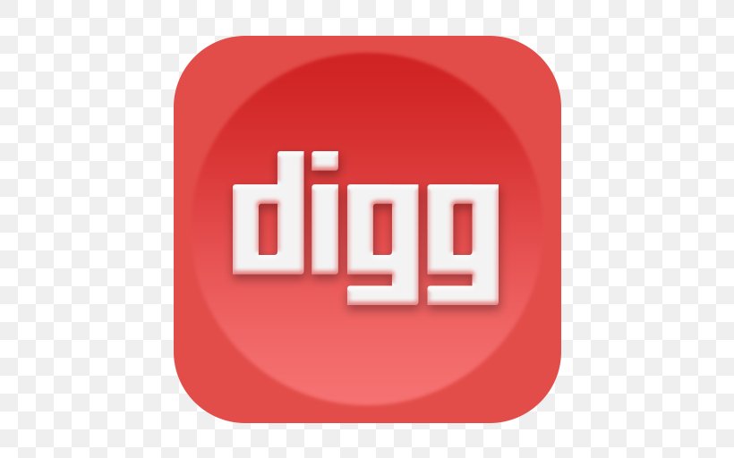 Digg Reader Social Media Clip Art, PNG, 512x512px, Digg, Brand, Like Button, Logo, News Aggregator Download Free