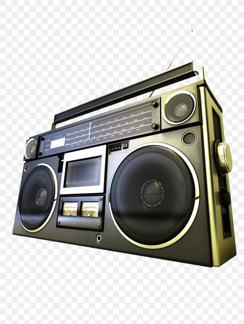 Cassette Tape Boombox Cassette Deck Radio Stereophonic Sound, PNG, 1024x1364px, Cassette Tape, Audio Equipment, Boombox, Cassette Deck, Disc Jockey Download Free
