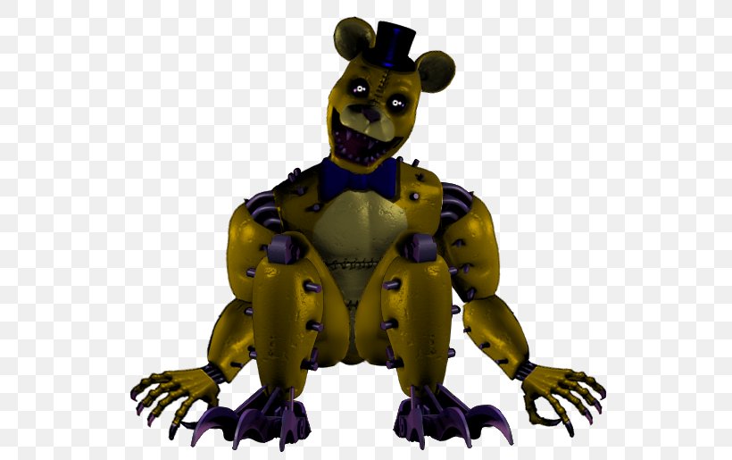 Five Nights At Freddy's 3 Jump Scare Monster High, PNG, 557x515px, Jump Scare, Amphibian, Deviantart, Fictional Character, Figurine Download Free